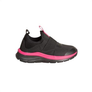 Imagem de Tênis Running Infantil Klin Way Preto E Pink, Preto, Pink, 29
