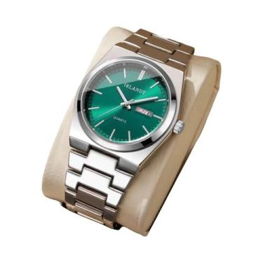 Imagem de Relógio De Pulso De Luxo Masculino Quartz Com Calendário Reloj Hombre 