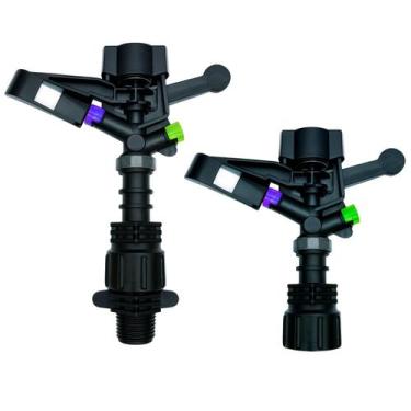 Imagem de Aspersor de Impacto IM22 Rosca 1 ou 3/4 + 1/2 - Ideal para Irrigação A