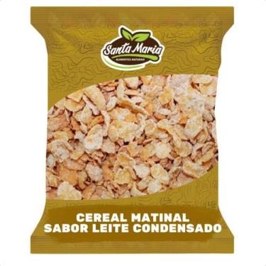 Imagem de Sucrilhos Corn Flakes Sabor Leite Condensado Cereal Matinal 1kg - Sant
