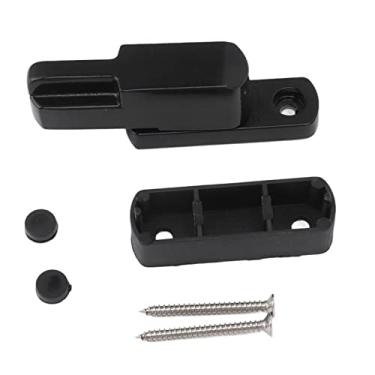 Imagem de aqxreight Fechadura de Caixilho de Janela Janela Deslizante Em Forma de T Resistente para Segurança Doméstica Aprimorada, Trava de Prova, Design de Liga de Alumínio para Portas e Janelas, Acabamento