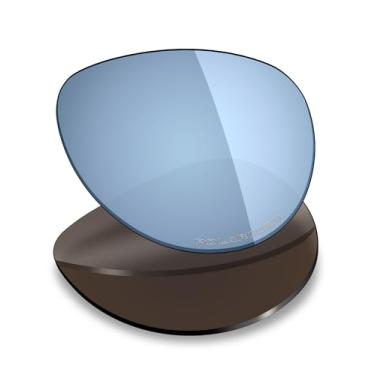 Imagem de Mryok Lentes de reposição femininas ultra polarizadas compatíveis com óculos de sol Oakley Feedback OO4079, HD Polarized, proteção UV, resistente a impactos e ajuste perfeito - Deep Water Blue
