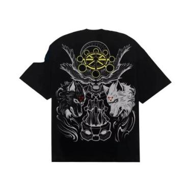 Imagem de Camiseta Unissex Oversized Jujutsu Kaisen Megumi Anime Retro Harajuku 