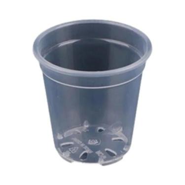 Imagem de Vaso Transparente Redondo Para Orquídeas, Recipiente De Viveiro, Vasos