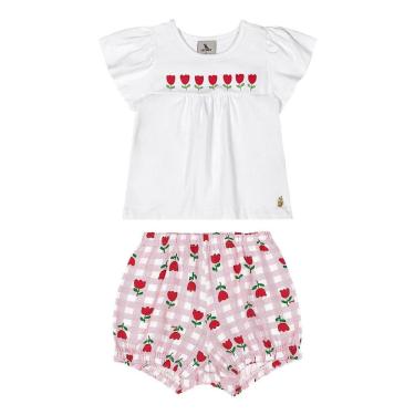 Imagem de Conjunto para Bebê com Blusa e Short Quimby-Feminino