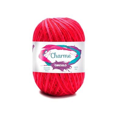 Imagem de Fio Linha Charme 396m 150g Círculo Algodão Mercerizado Crochê Tricô Artesanato Cores Variadas (9153# - CABARÉ)