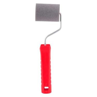 Imagem de Kit Rolo Pintura Espuma Polyester 05cm C/Cabo 406/5 Cinza 10 Un - ATLA