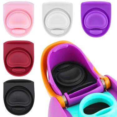 Imagem de ZONBBEE Tampa de substituição de vedação de borracha compatível com tampa de bico Owala Freesip16/19/24/32/1,134 g, 5 peças de junta de garrafa de água, tampa de silicone, inserção de tampa