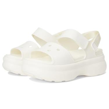 Imagem de Crocs Sandálias femininas Soho Y Strap, Giz de Lou, 35