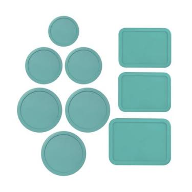 Imagem de Tampas de contêiner MRX Solutions 9-Pc para Pyrex 10-22 cm