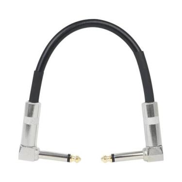 Imagem de Cabo De Guitarra Multicolorido 3/6/10M Com Conector Jack, Redução De R