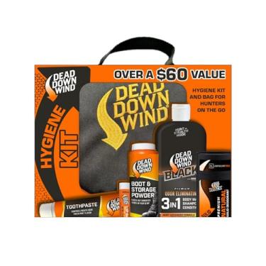 Imagem de DEAD DOWN WIND Kit de higiene multifuncional e bolsa para caçadores em movimento!