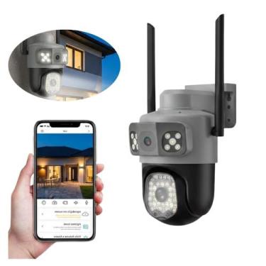 Imagem de Camera de Segurança Inteligente HD Wi-Fi Lente 3MP até 128GB - icsee