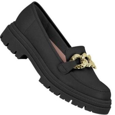 Imagem de Mocassim Moleca Tratorado Corrente Feminino-Feminino