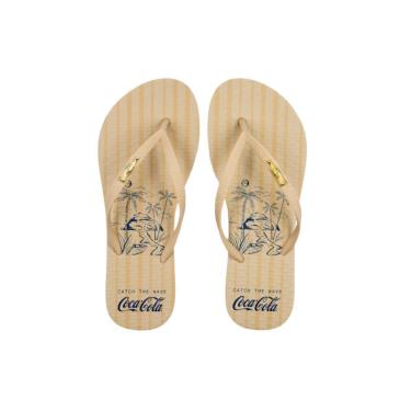 Imagem de Chinelo Feminino Coca-Cola Palm Haven Original CC4743-Feminino
