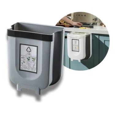 Imagem de Lixeira Extensivel Retratil Dobravel Porta Gaveta Cozinha - Top Rio
