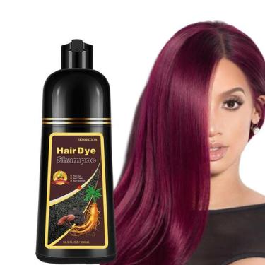 Imagem de Shampoo Tintura de Cabelo NCEPROHR Vermelho de Longa Duração 500mL par