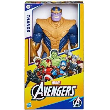 Imagem de Boneco Avengers Titan Hero BLAST Gear Thanos Deluxe Hasbro E7381