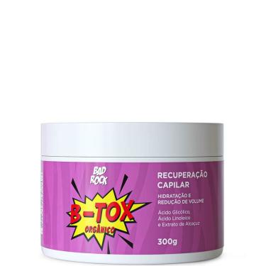 Imagem de Bad Rock B-tox - Botox Orgânico Redutor Antifrizz 300g
