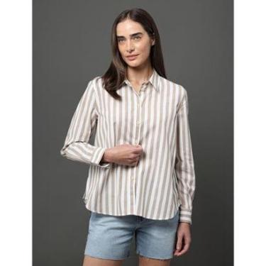Imagem de Camisa Feminina Listrada Calvin Klein Jeans-Feminino
