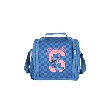 Imagem de Lancheira Stitch Térmica Infantil Meninas Escolar Passeio