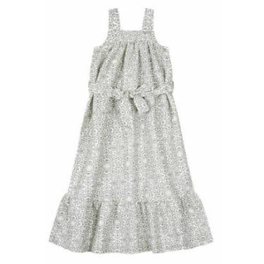 Imagem de Vestido infantil menina midi Mundi Verde-Feminino