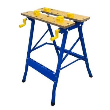 Imagem de Bancada Para Trabalho Dobrável Marceneiro Multiuso Fcx