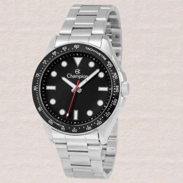Imagem de Relógio Champion Masculino Tachymeter Analógico Prata CH30493T