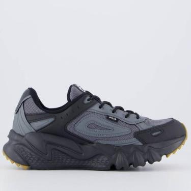 Imagem de Tênis Fila Venture Tracer 2 Preto e Cinza, 39