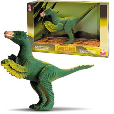 Imagem de Boneco Dinossauro Deinonychus Articulado Dino Island - Silmar