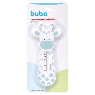 Imagem de Termômetro de Banheira Buba Banho Do Bebê Girafinha Azul