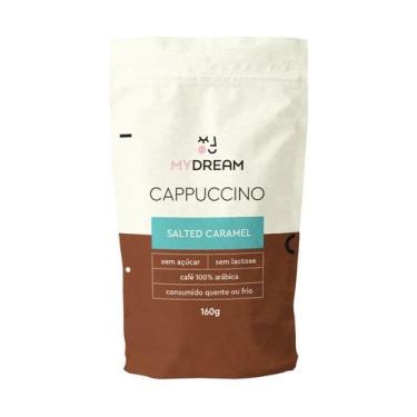 Imagem de Cappuccino sem Açúcar e Sem Lactose 160g - My Dream, Caramelo
