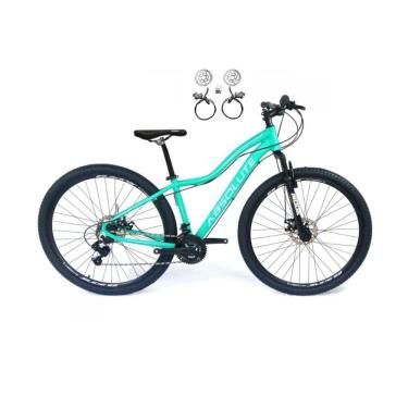 Imagem de Bicicleta Aro 29 Absolute Hera Feminina 24v Freios a Disco Hidráulicos Garfo Suspensão...