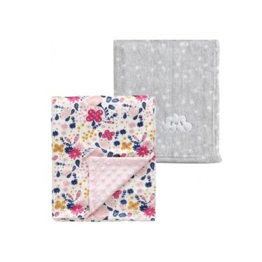 Imagem de Blanket CREVENT, 2 peças, 76 x 102 cm, conjunto Cozy Fluffy Baby