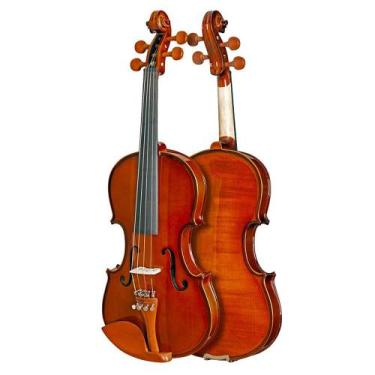 Imagem de Violino Eagle VE431 ¾ Boxwood Com Arco de Madeira e Estojo Extra Luxo
