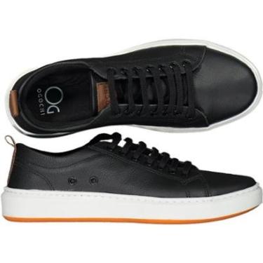 Imagem de Sapatênis Ogochi Em Couro Com Elástico PTO 0601-Masculino