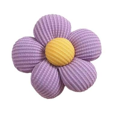 Imagem de Aplique Floral De Crochê 10 Peças Algodão Acessórios De Cabelo E Vestu