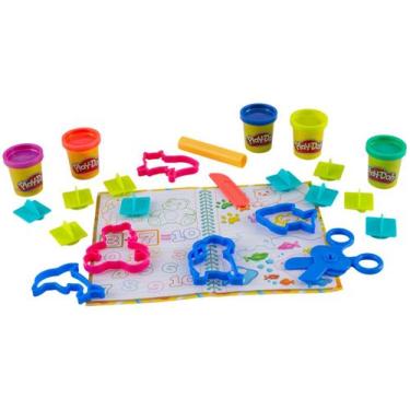 Imagem de Brinquedo Infantil Play-Doh Massinha de Modelar Brincar e Aprender c/ 