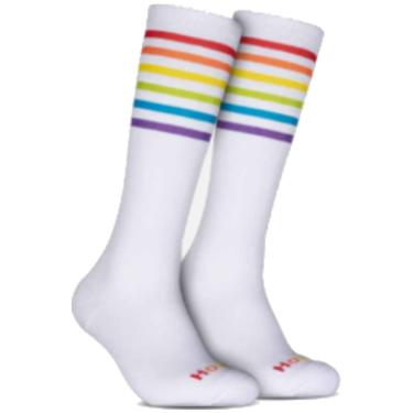 Imagem de Meia Hoahi Pride 39-43 Cano Longo Color Branco