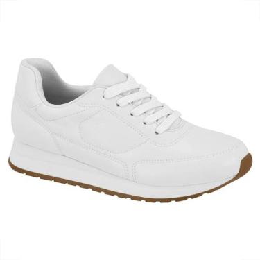 Imagem de Tenis Feminino Beira Rio Palmilha Conforto Jogging 4339100, 38, Branco