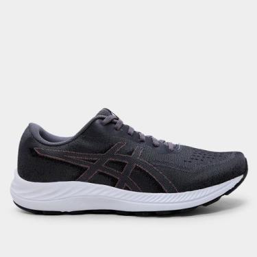 Imagem de Tênis Asics Ugoki Feminino, Cinza, Vinho, 37