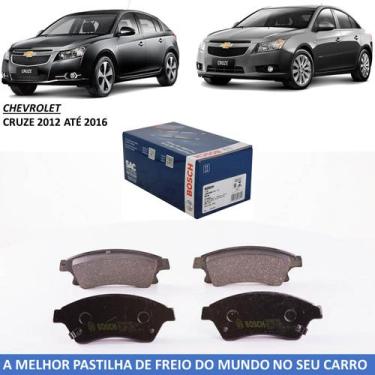Imagem de Pastilha freio dianteiro original bosch chevrolet cruze 2016