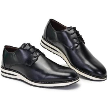 Imagem de Sapato Casual Masculino Derby Oxford De Amarrar Super Macio e Leve - C