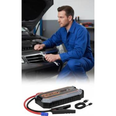Imagem de Auxiliar Partida 1200A Carro Moto 15800mAh LED - Congratulations Store
