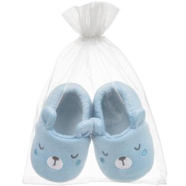 Imagem de Pantufa urso azul 9 a 12 meses buba, ., UN