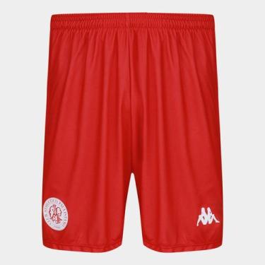 Imagem de Calção Paulistano 25/26 Seleção Kappa Masculino I, Vermelho, M