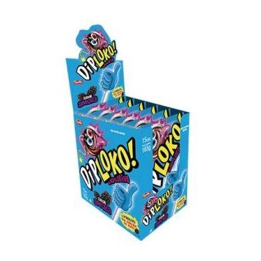 Imagem de Pirulito Dip Loko Explosive Caixa C/15 unids, AMORA