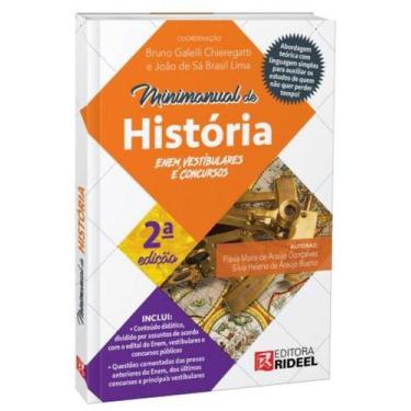 Imagem de Minimanual de história - enem, vestibulares e concursos - 2021 - RIDEE