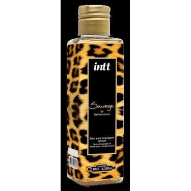 Imagem de Óleo Corporal com Amêndoa - 130 ml  Intt Sauvage - Intt Cosméticos