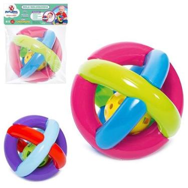 Imagem de Brinquedo didatico bola maluquinha 16cm - MERCOTOYS